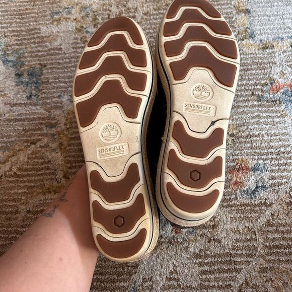 Timberland Black Leather Women's Shoes - Picture 3 of 9